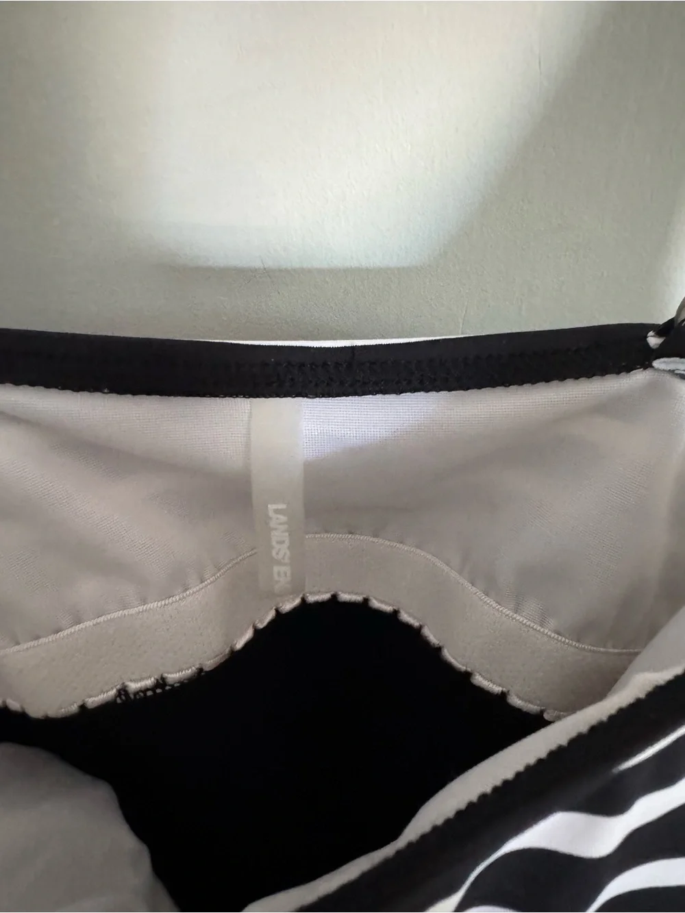 Sz 10 Lands End Swimsuit Top/Dress